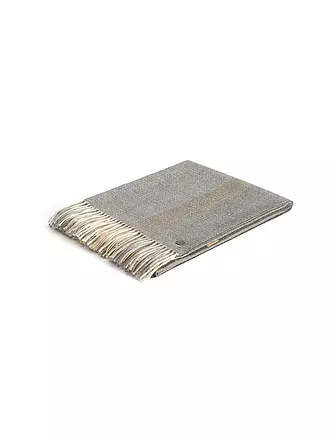 WEICH COUTURE ALPACA | Coperta in pregiata lana BORREA 130x180cm Grigio Scuro |